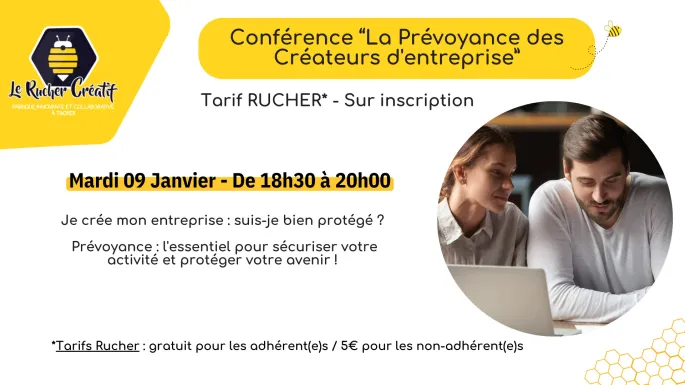 Conférence La Prévoyance des Créateurs d'entreprise