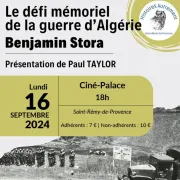 Conférence - Le défi mémoriel de la guerre d\'Algérie