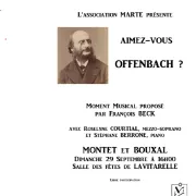 Conférence musicale à Sabadel Latronquière : Jacques Offenbach