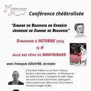 Conférence théâtralisée : Simone de Beauvoir en Corrèze