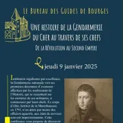 Conférence Une histoire de la gendarmerie du Cher au travers de ses chefs