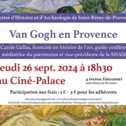 Conférence  : Van Gogh en Provence