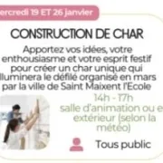 Construction d'un char