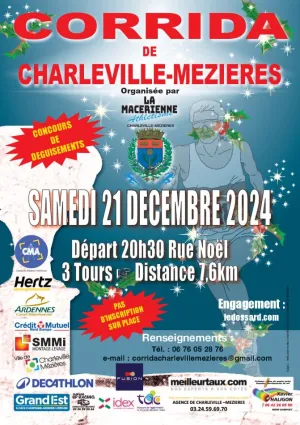 La Corrida de Charleville-Mézières revient le 21 décembre 2024