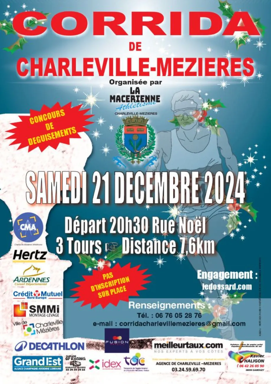 Corrida de Charleville-Mézières 2024 Inscription Résultats