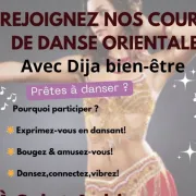 Cours de danse oriantale avec Dija