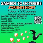 Course d’orientation urbaine : J’Oriente à Niort