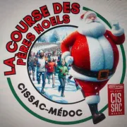 Course des Pères Noël à Cissac