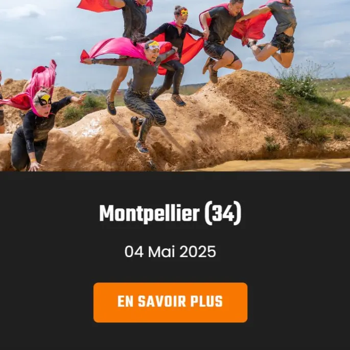 Une course d'obstacles fun et déjantée à Montpellier