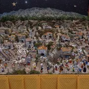 Crèche traditionnelle provençale de Noël