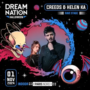 Creeds x Helen Ka le 1er novembre au festival Dream Nation