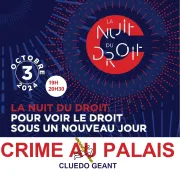 Crime au palais à Périgueux - CLUEDO GEANT