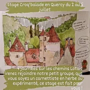 Croq\'balade en Quercy Padirac, Gintrac, Autoire, Loubressac, Rocamadour, Thégra