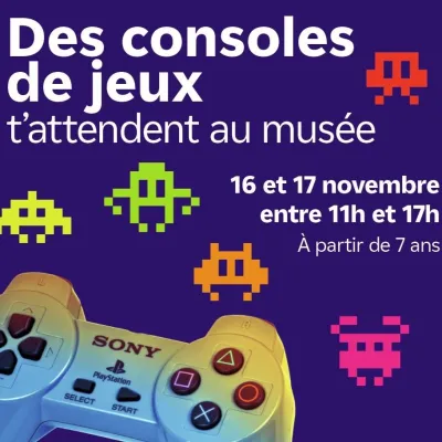 Des consoles de jeux au musée