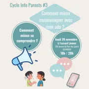 Cycle info parents #3 – Comment mieux communiquer avec mon ado ?