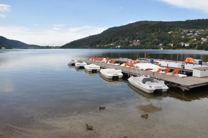 Dans les Vosges, le lac de Gérardmer