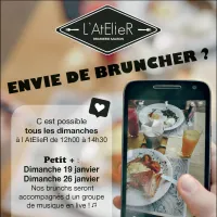 Les dates des brunchs animés de janvier 2025 DR