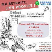 Débat Théâtral / Point(s) d’appui “aidants/aidés” / Compagnie Entrées de Jeu