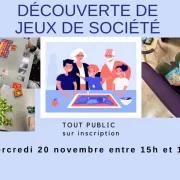 Découverte de jeux de société