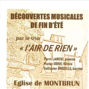 Découvertes musicales de fin d\'été par le trio \