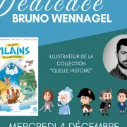 Dédicace Bruno Wennagel