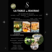 Déjeuner à La Table de Siaurac