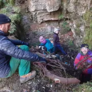 Dépolluer les phosphatières du Quercy