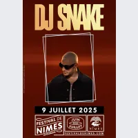 DJ Snake en concert le 9 juillet 2025 à Nîmes DR