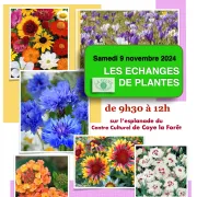 Echange de plantes à Coye-la-Forêt