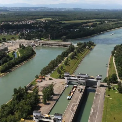 Centrale hydroélectrique EDF de Kembs