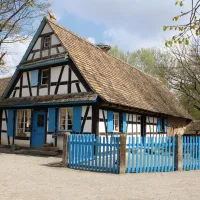 L'Ecomusée nous plonge dans un village alsacien du début du XXe &copy; Sandrine Bavard