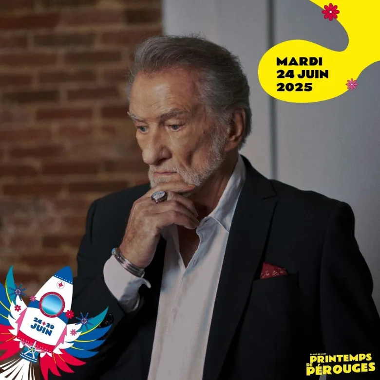 Eddy Mitchell est annoncé au Printemps de Pérouges