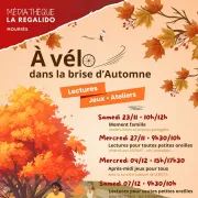 En roue libre - A vélo dans la brise d'automne