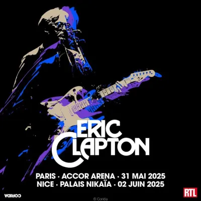 Deux dates pour Eric Clapton en France en 2025