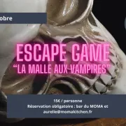 Escape game la malle aux vampires au Moma Kitchen