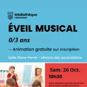 Eveil musical - 0-3 ans