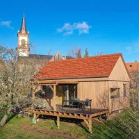 Un exemple d'un joli chalet en bois Hédonia DR