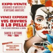 Expo-vente d\'oeuvres d\'artistes & artisans amateurs