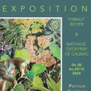 Exposition à l'Atelier Hector :  Thibaut Boyer & Nathalie Geoffray de Calbiac