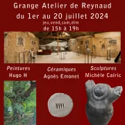 Exposition à la Grange Atelier de Reynaud