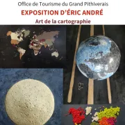 Exposition art de la cartographie d'Eric André