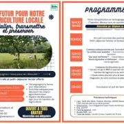 Exposition, ateliers et débats un futur pour notre agriculture locale