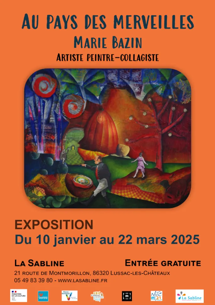 Exposition Au pays des merveilles - MArie Bazin