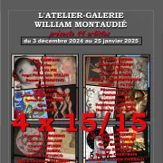 Exposition collective  à l'atelier-galerie William Montaudié