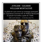 Exposition  Couronnes #2 de William Montaudié