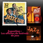 Exposition d\'affiches de Festivals de Jazz