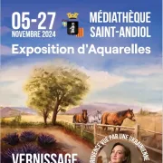 Exposition d'aquarelles La Provence vue par une ukrainienne