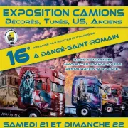 Exposition De Camions Décorês, Tunés, Us, Anciens Les 21 Et 22 Sptembre 2024 à Dangé St-Romain