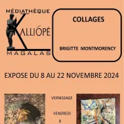 Exposition De Collages - Brigitte Montmorency