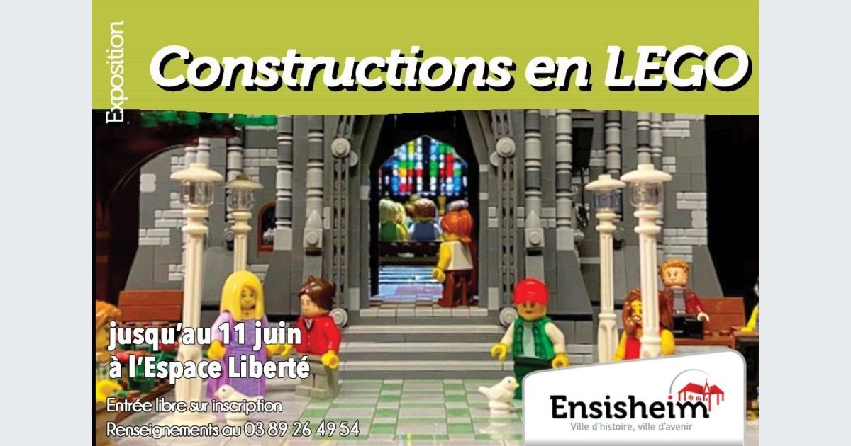 Ensisheim. Une exposition autour des briques Lego® bientôt à la médiathèque